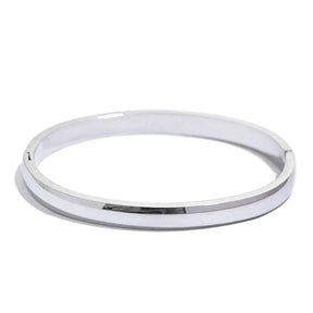 Bracelete Minimalista Auriah em Aço Inoxidável 316L - Banhado a Ouro 18k Veliur