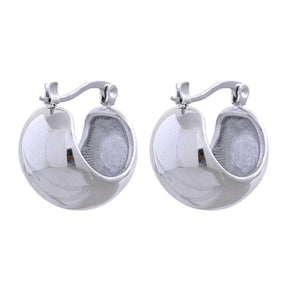 Brinco Oco Arco Minimalista - Banhado a Ouro 18k ou Platina